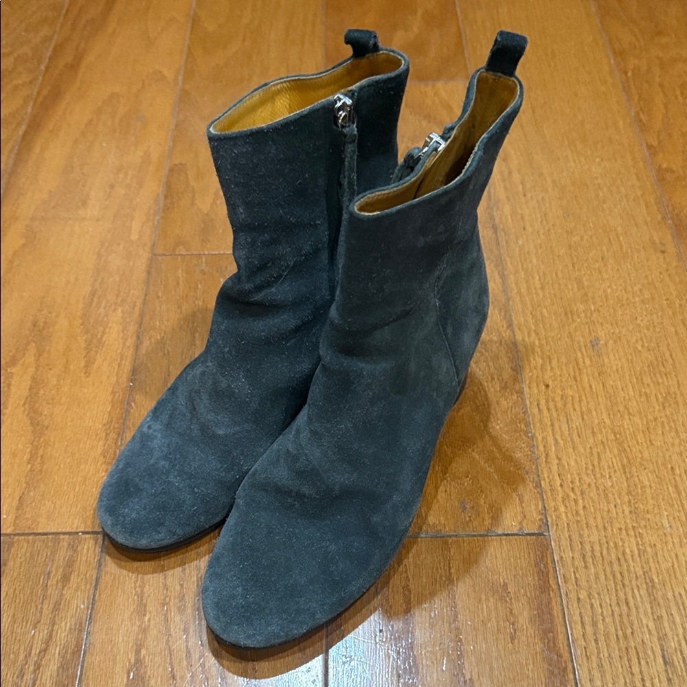 Isabel Marant Sz 9 Charcoal Grey Suede Women’s Boot